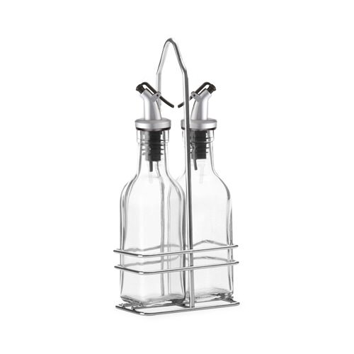 Cuisinox Oil And Vinegar Cruet Set With Caddy Reviews Wayfair